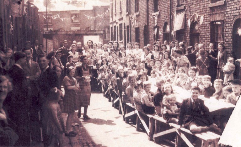 VE Day Street Party 1945
